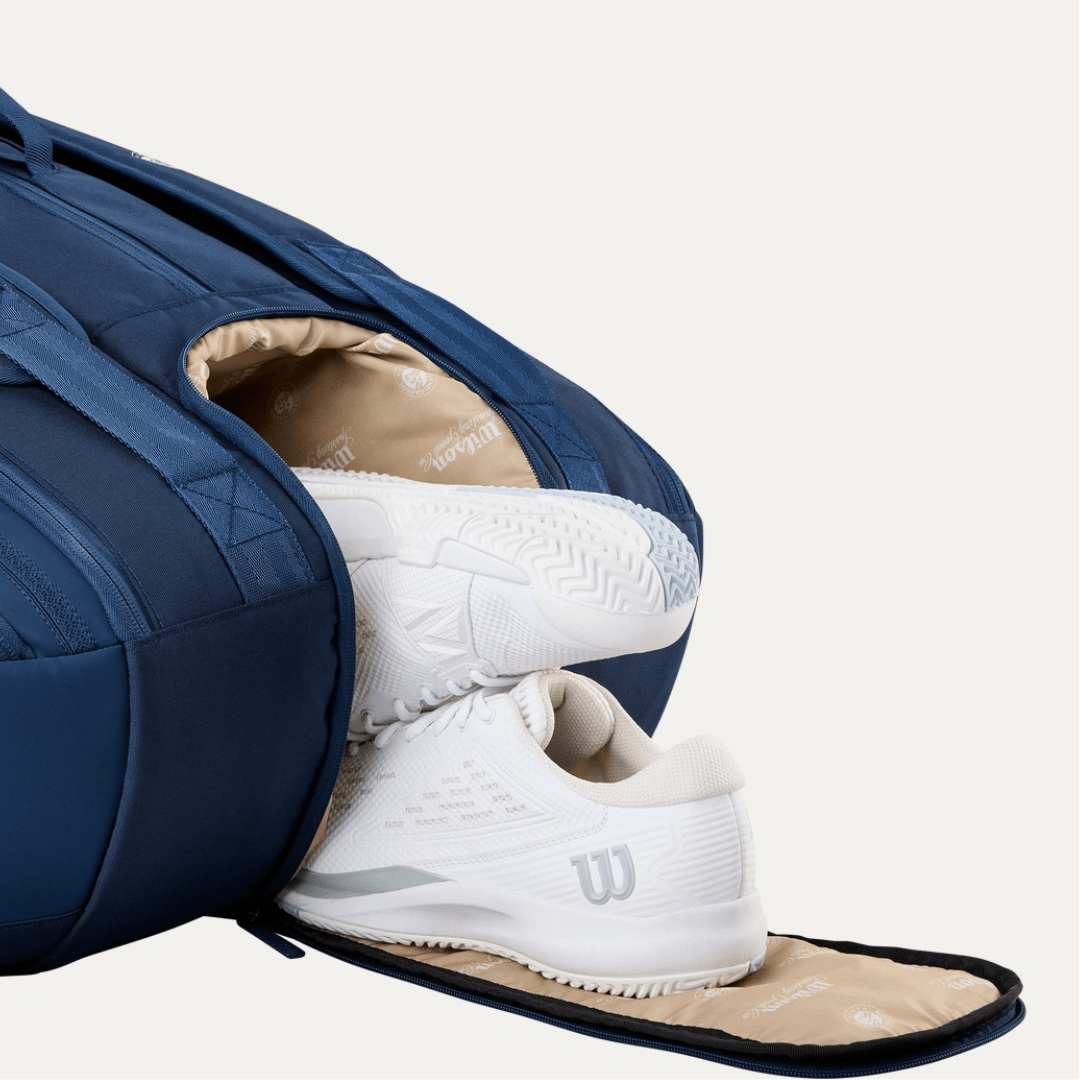 Wilson Roland Garros 2026 Session de Soiree 15-pack Bag Navy / Clay tennistaske