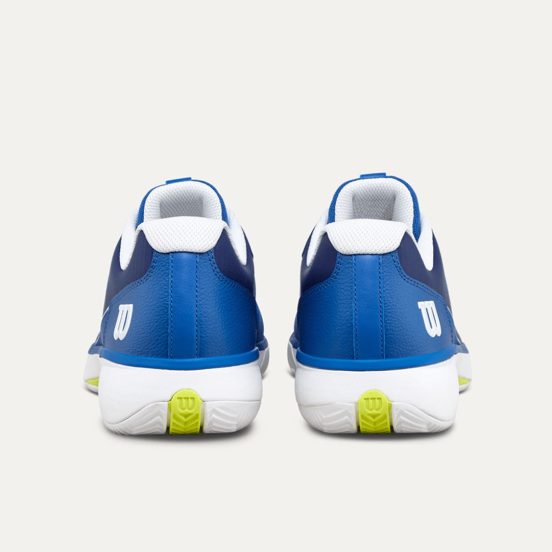 Wilson Rush Lite 5 Clay Men's Tennis Shoe Deja Vu Blue/White/Safety Yellow grustennisskor herr