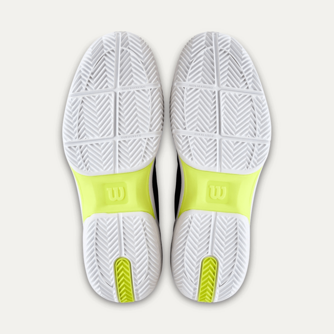 Wilson Rush Lite 5 Clay Men's Tennis Shoe Deja Vu Blue/White/Safety Yellow grustennisskor herr