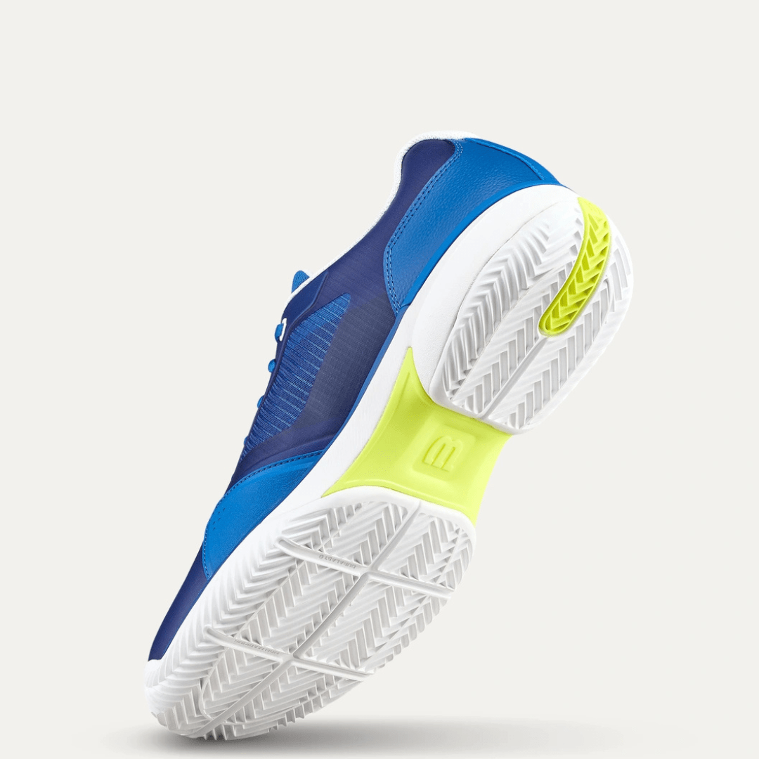 Wilson Rush Lite 5 Clay Men's Tennis Shoe Deja Vu Blue/White/Safety Yellow grustennisskor herr