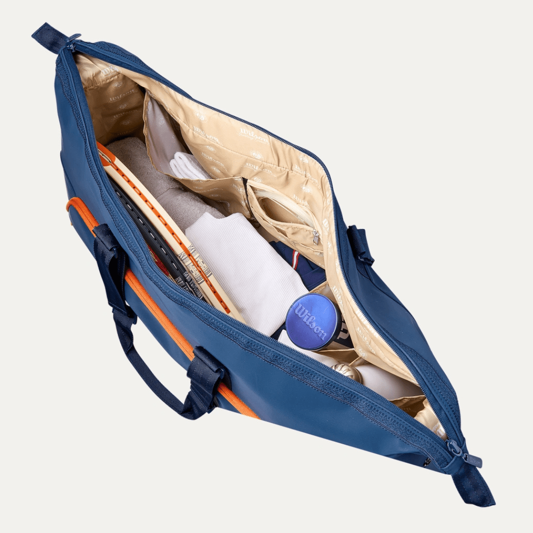 Wilson Roland Garros 2026 Large Duffel Bag Navy / Clay tennisväska