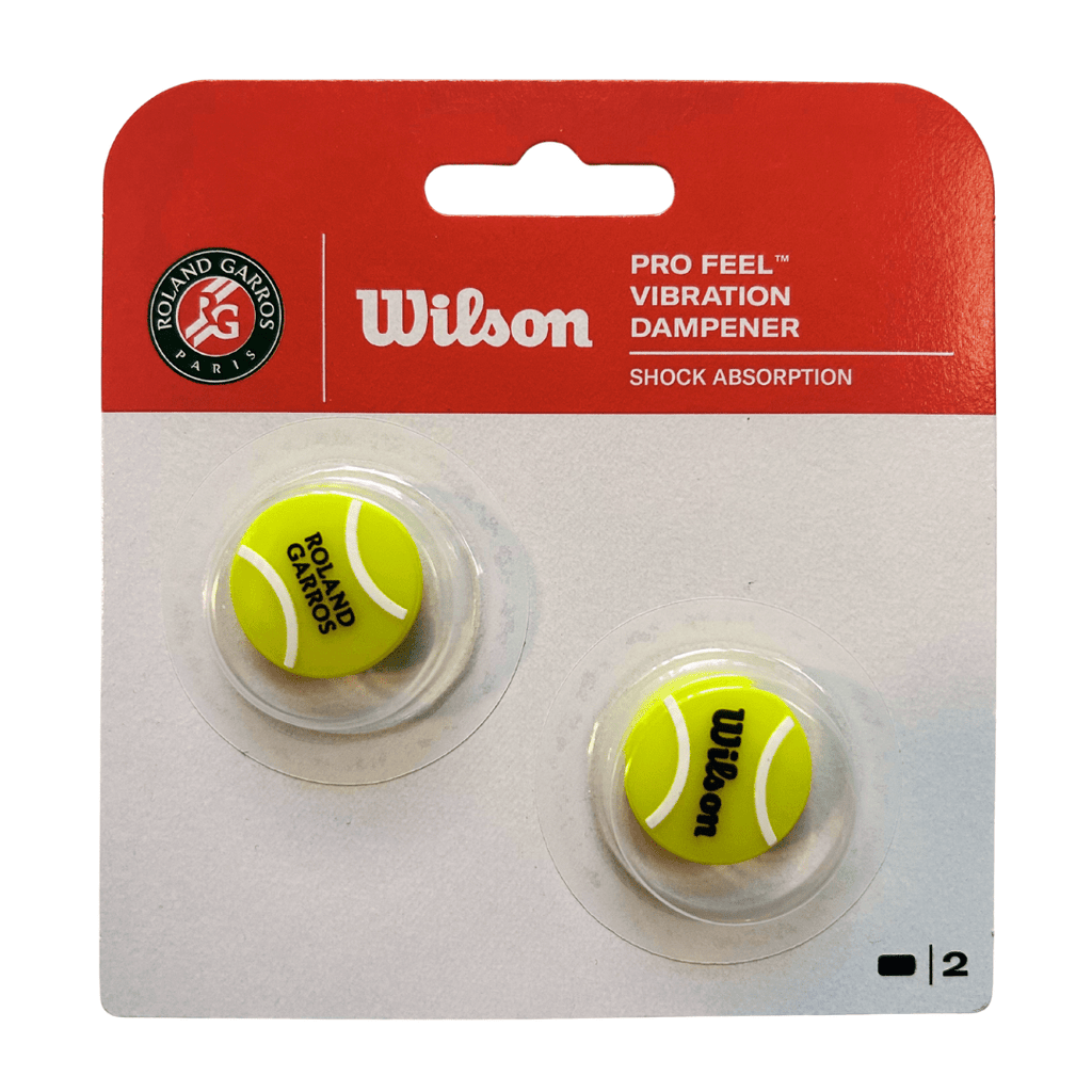 Wilson Racket Dampener Wilson Roland Garros Pro Feel Dampener 2-pack for tennis racket