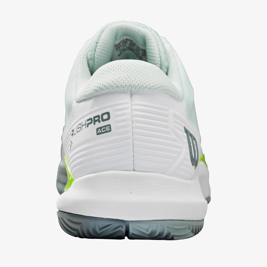 Wilson Rush Pro Ace Clay tennissko til kvinder opal blue/white/jas green