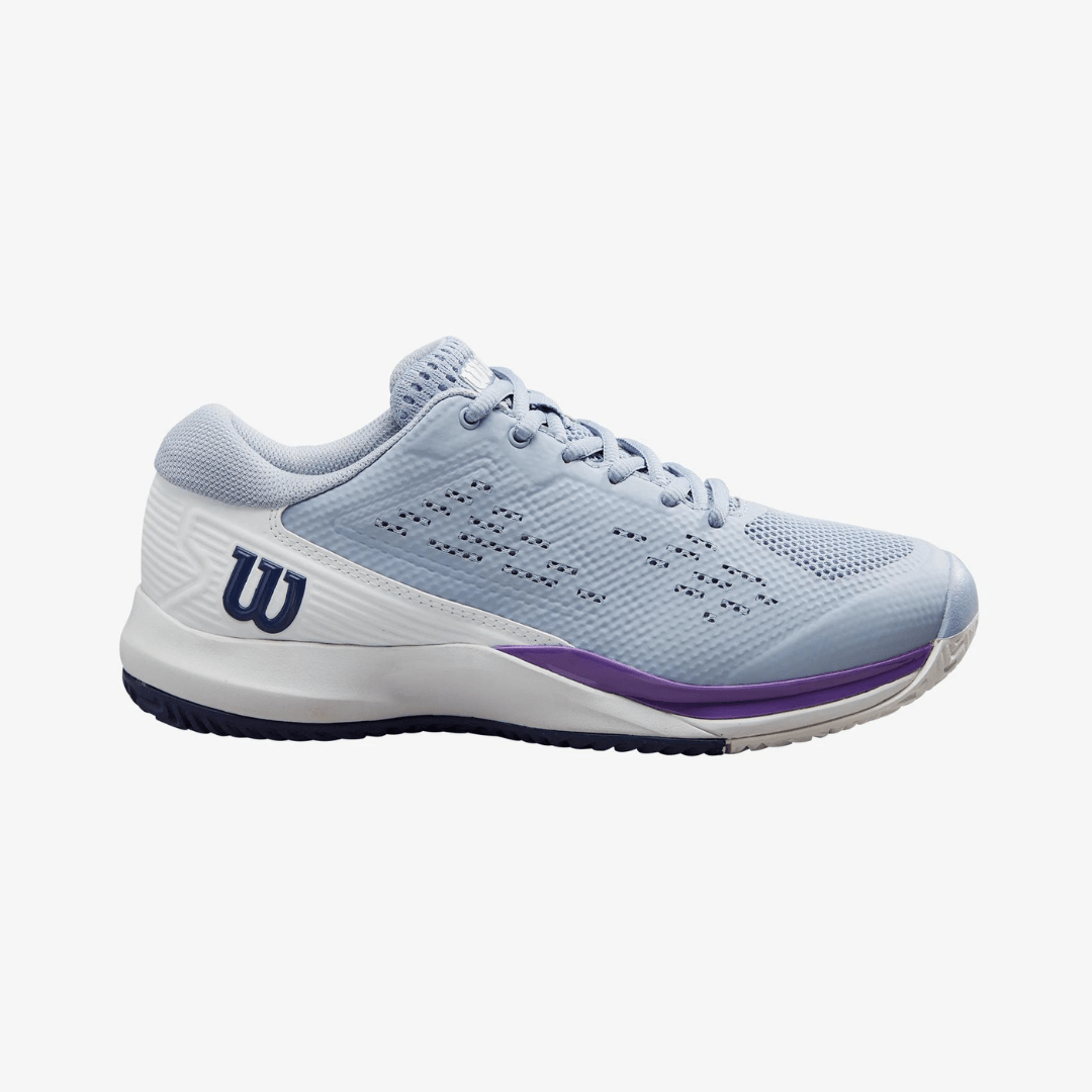 Wilson Rush Pro Ace all court tenniskor dam eventide/white/royal lilac