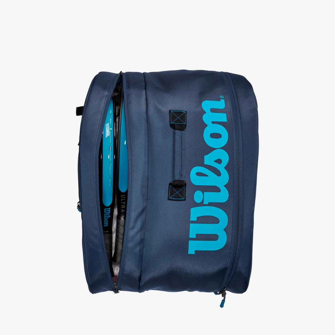 Wilson Super Tour padel bag Navy Bright Blue padeltaske