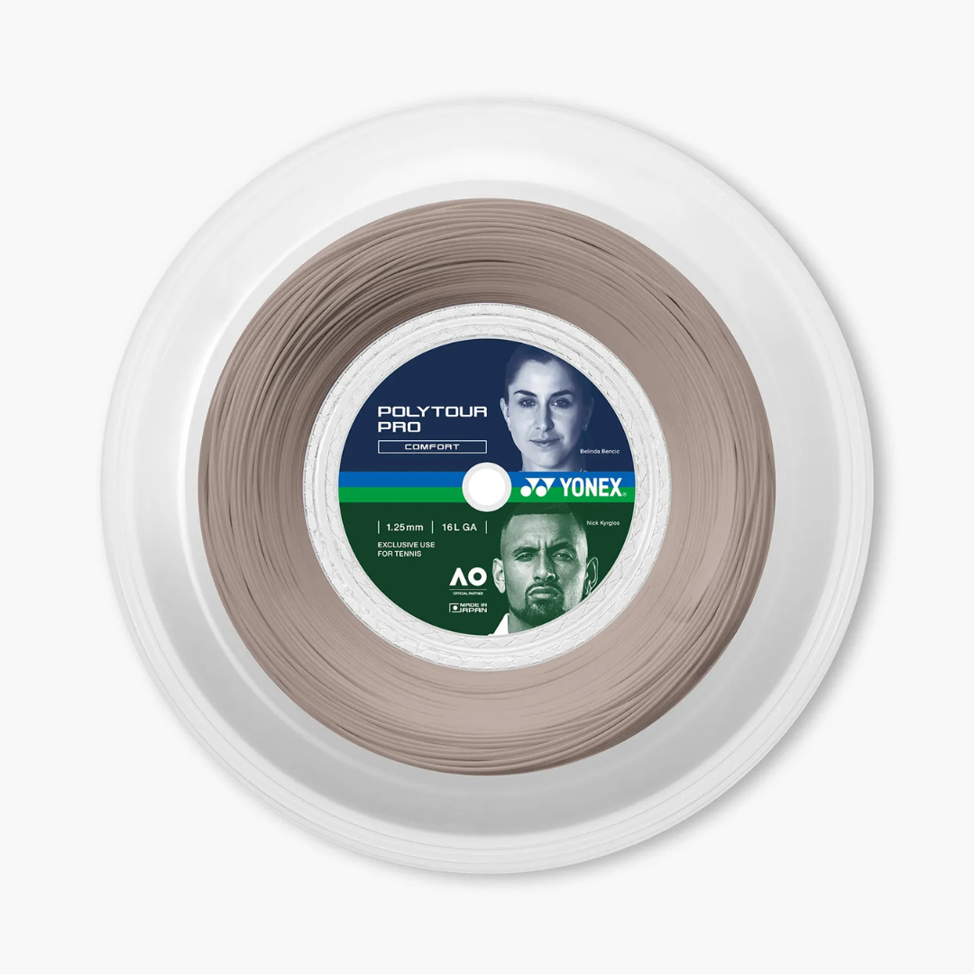 Yonex PolyTour Pro Warm Gray 200m strängrulle