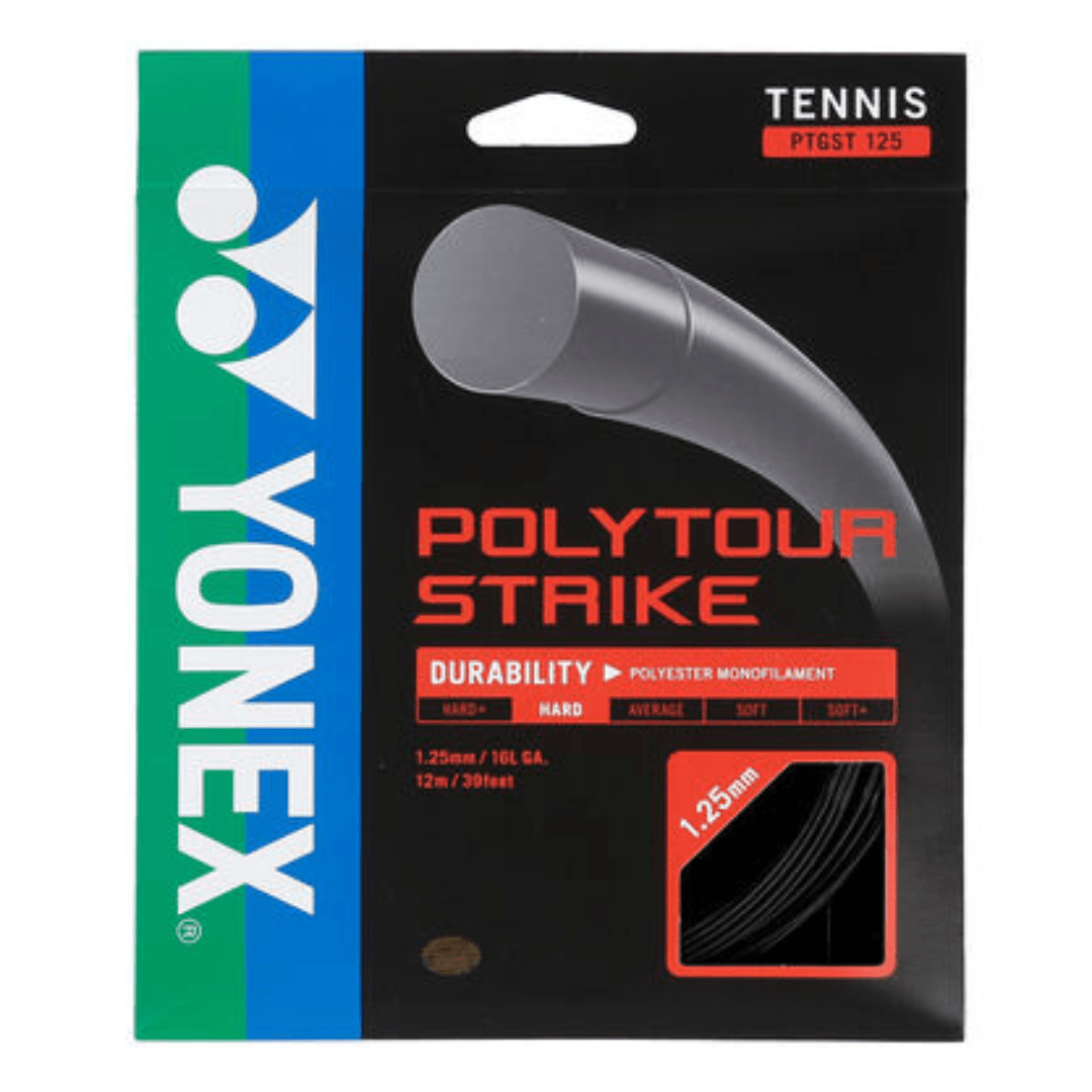 Yonex PolyTour Strike 12m strängset svart