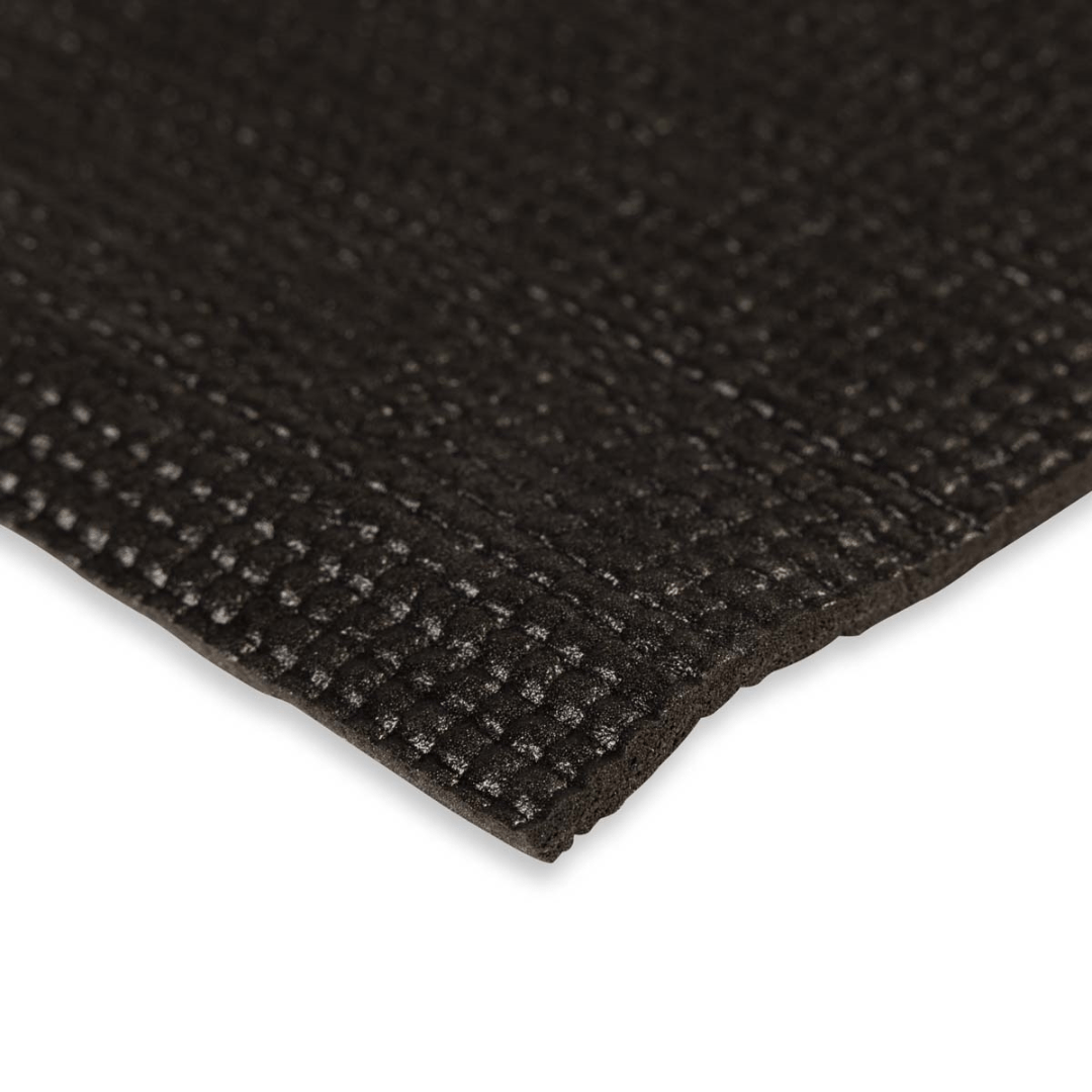 ASG Yoga mat black non-slip 4mm (173x61cm) washable