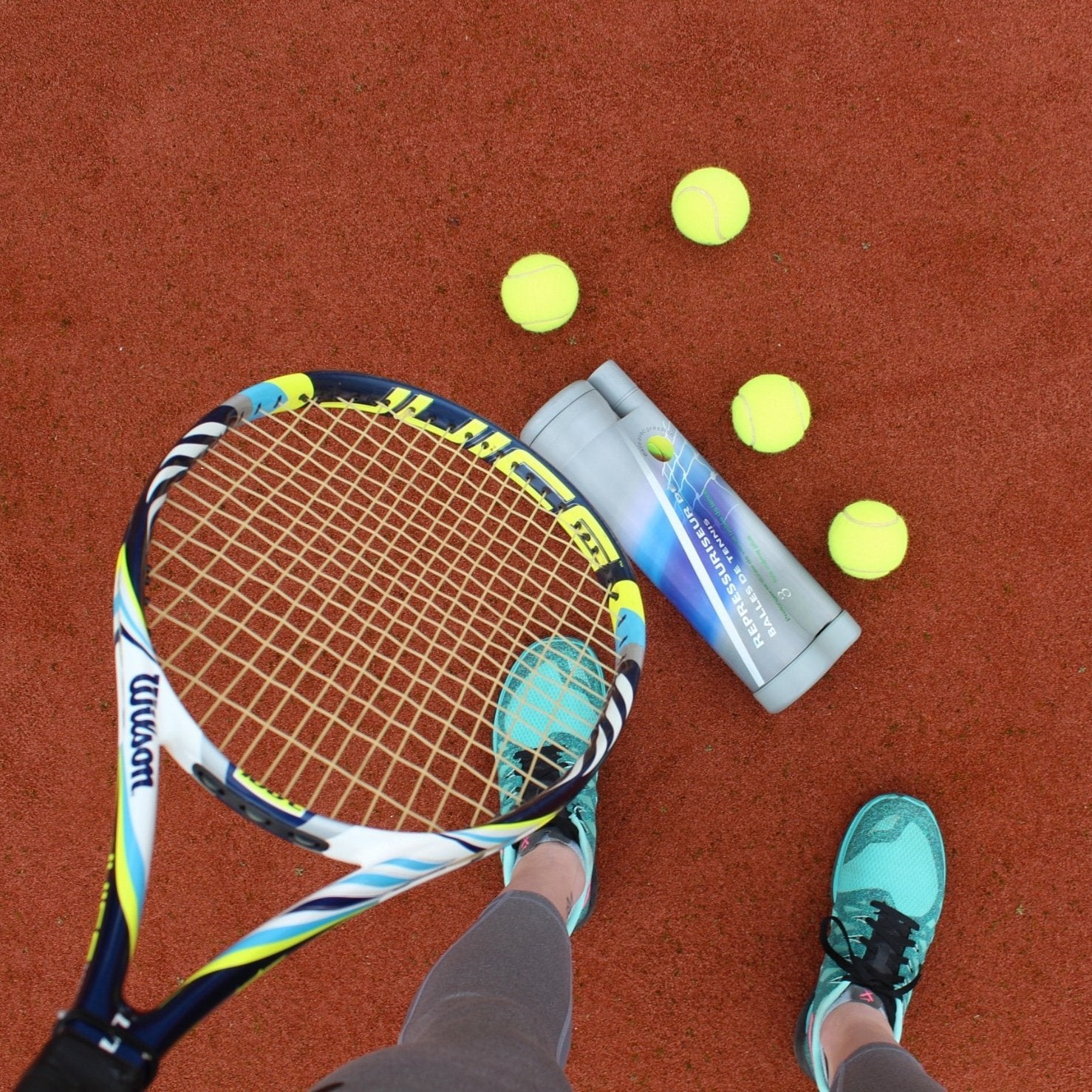 Bounce Tube för tennis och padel