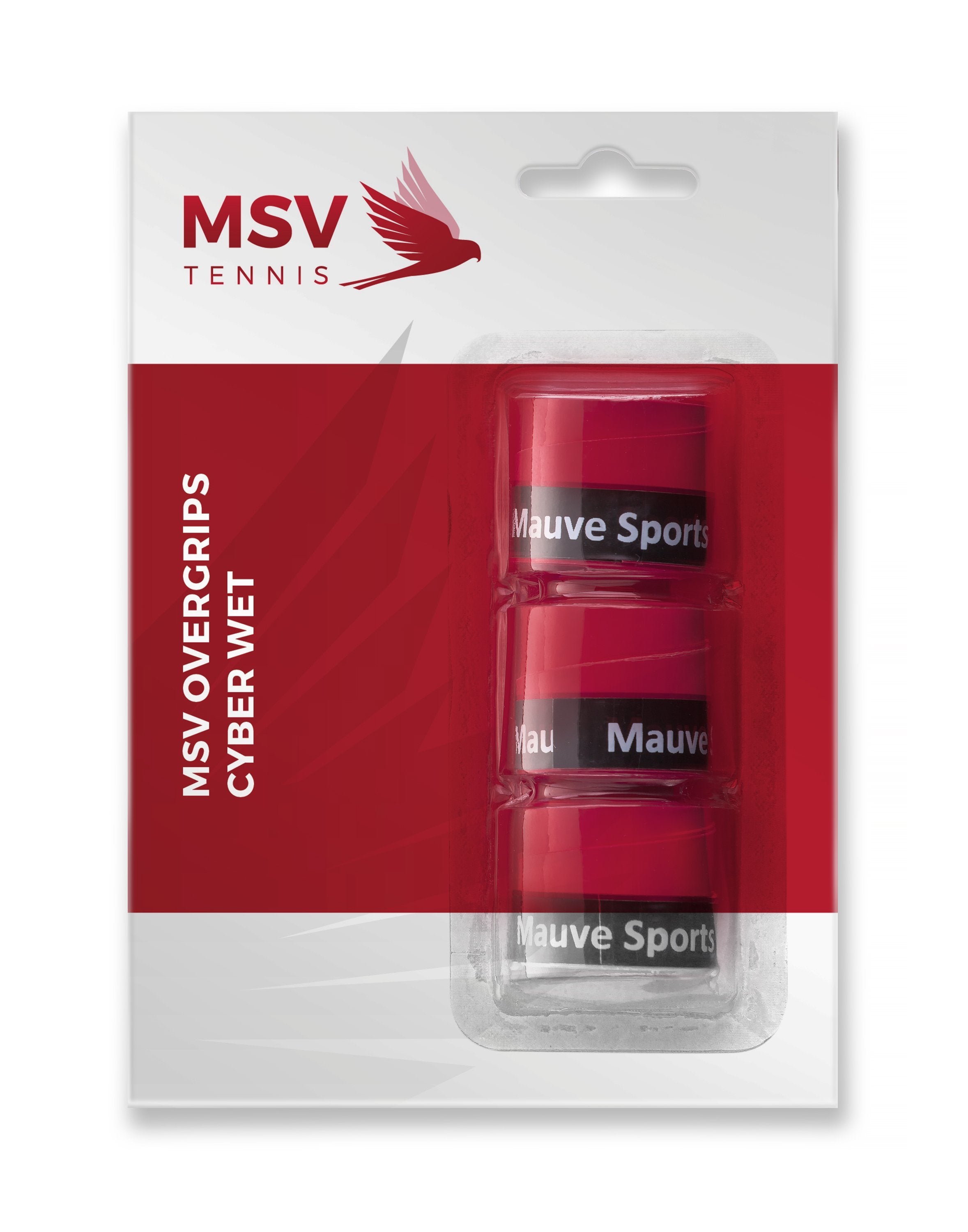 MSV 3-pack Overgrip Cyber Wet MULTIPLE COLOURS