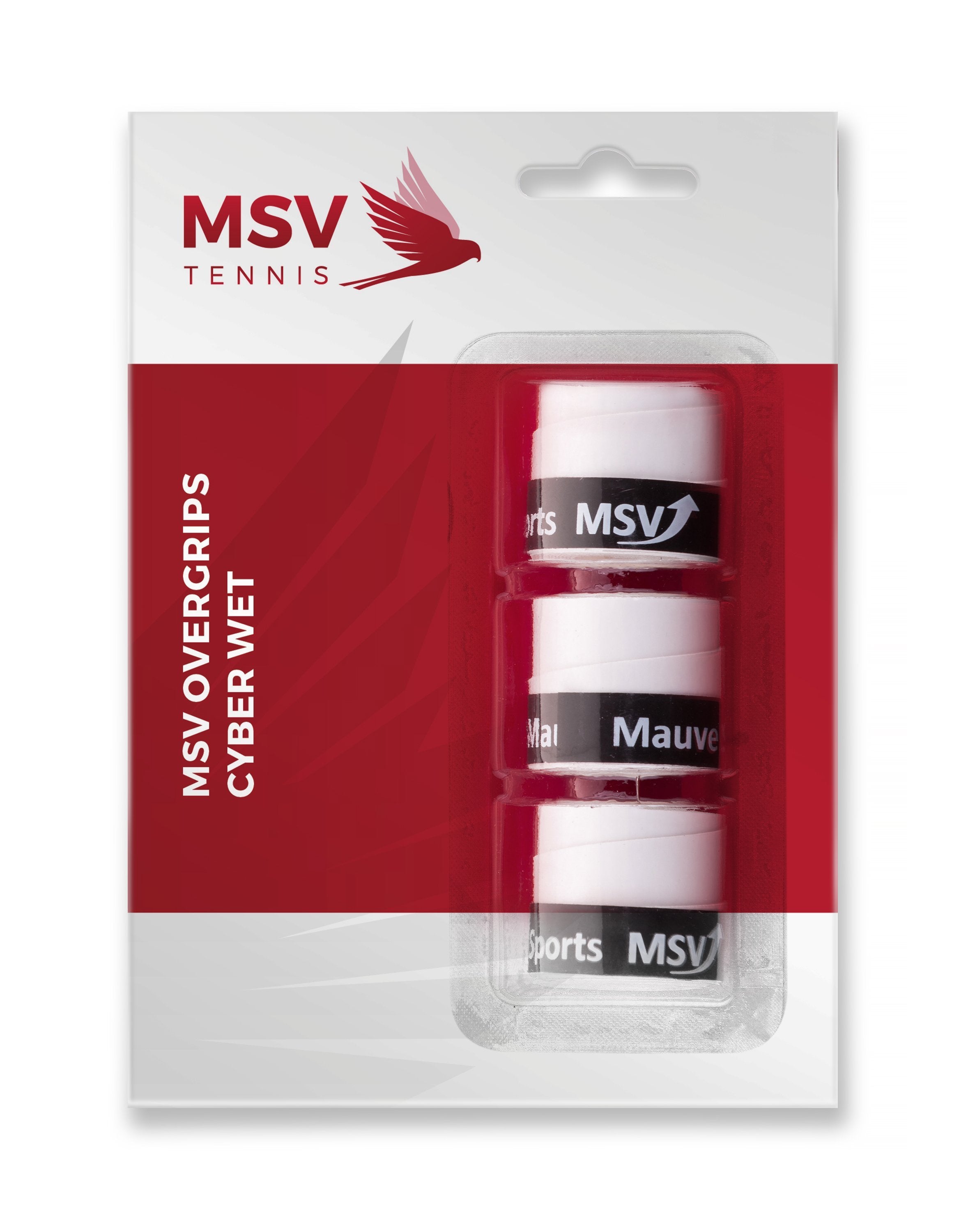 MSV 3-pack Overgrip Cyber Wet MULTIPLE COLOURS