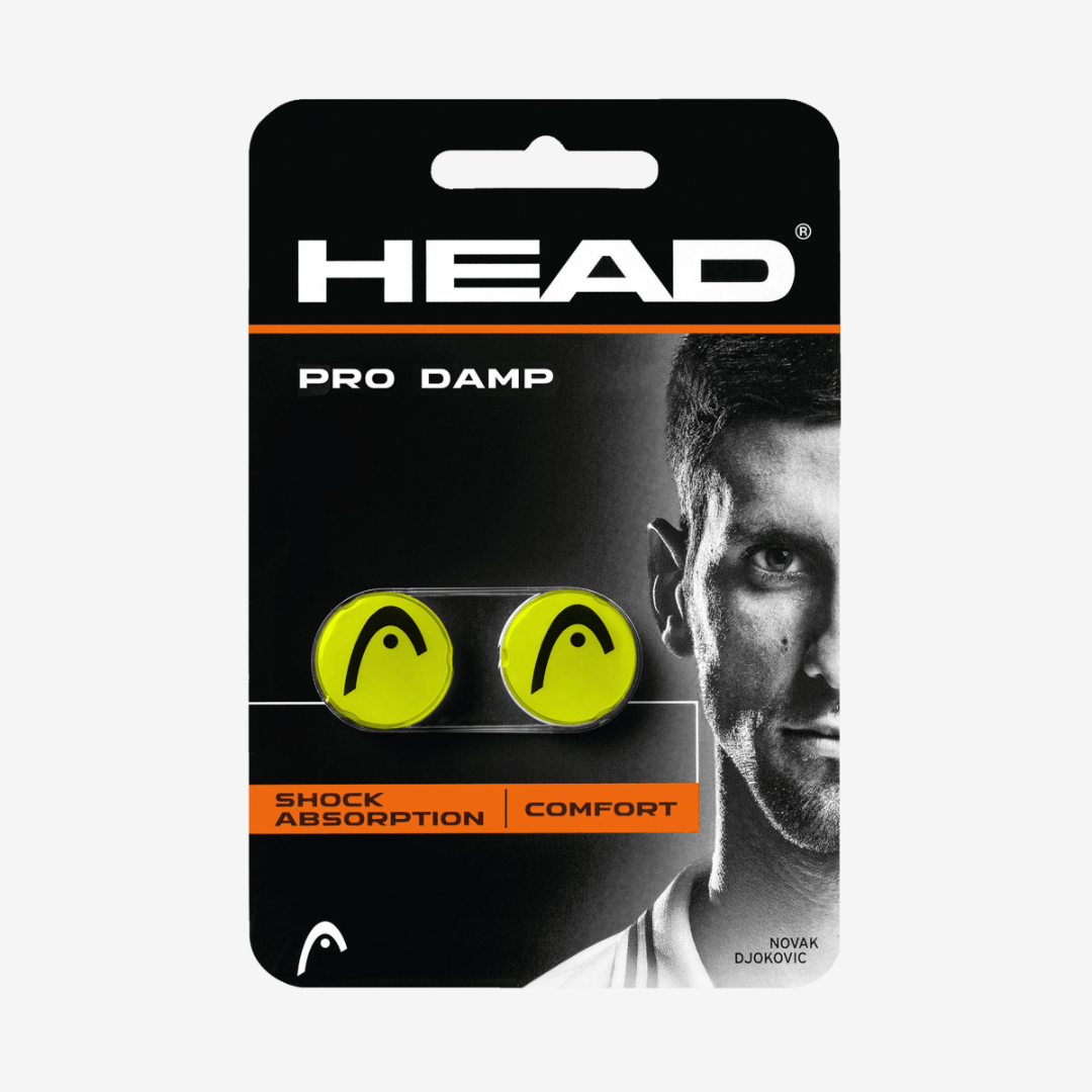 Head Pro Damp vibration dampener tennis 2-pack yellow