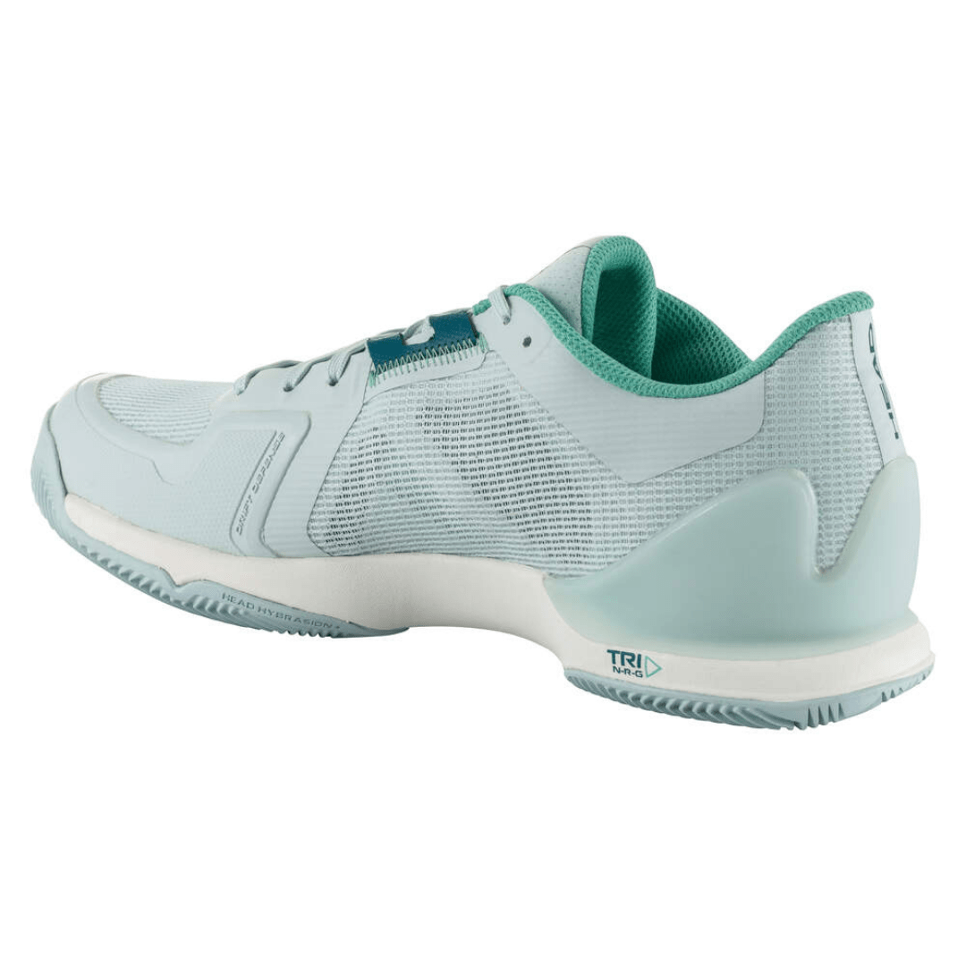 Head Sprint Pro 3.5 Clay Women Aqua Teal tennis shoes