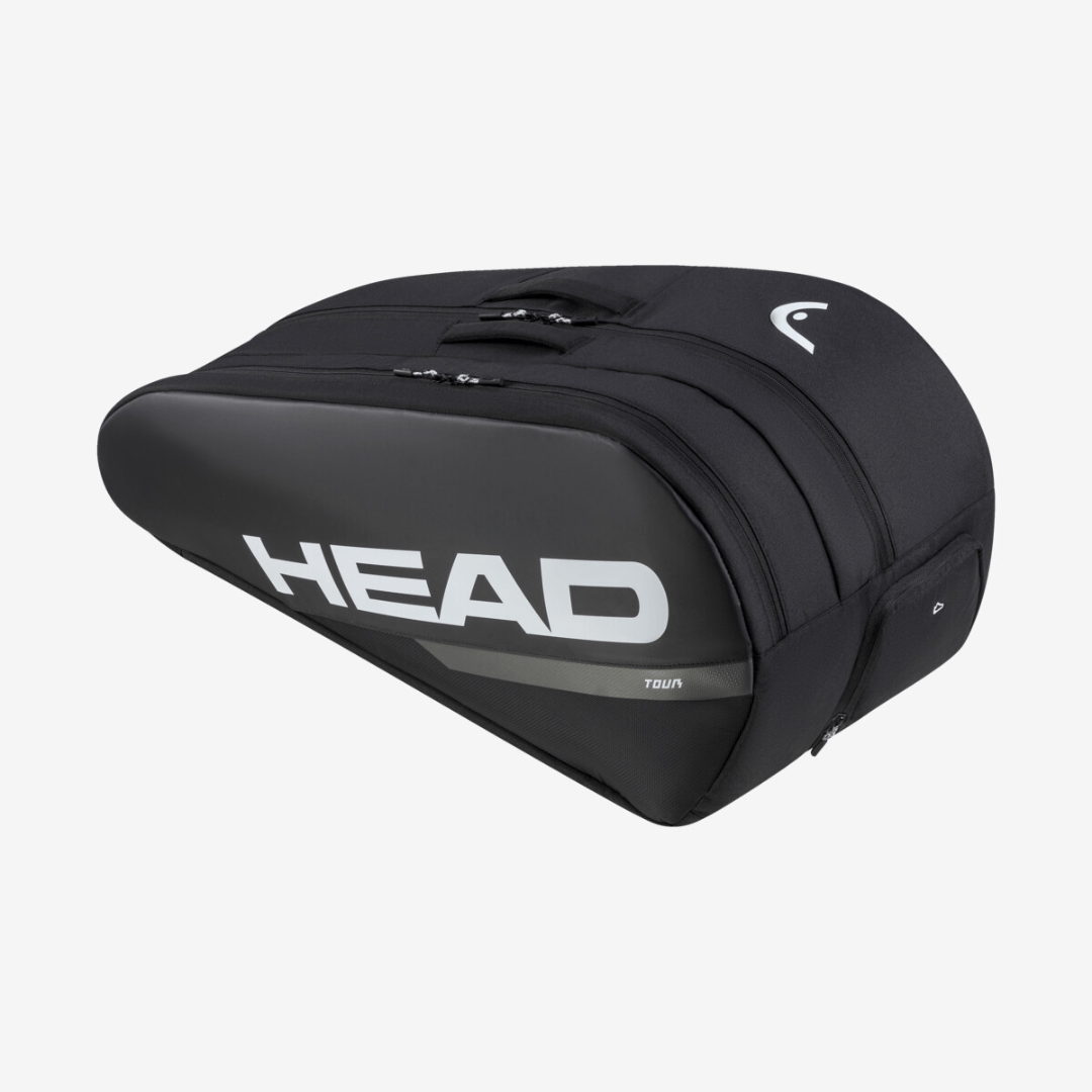 Head Tour Racquet Tennis Bag Large BKWH tennisracketväska svart