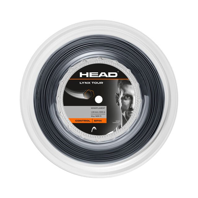 Head Lynx Tour Black 200 m strengerulle