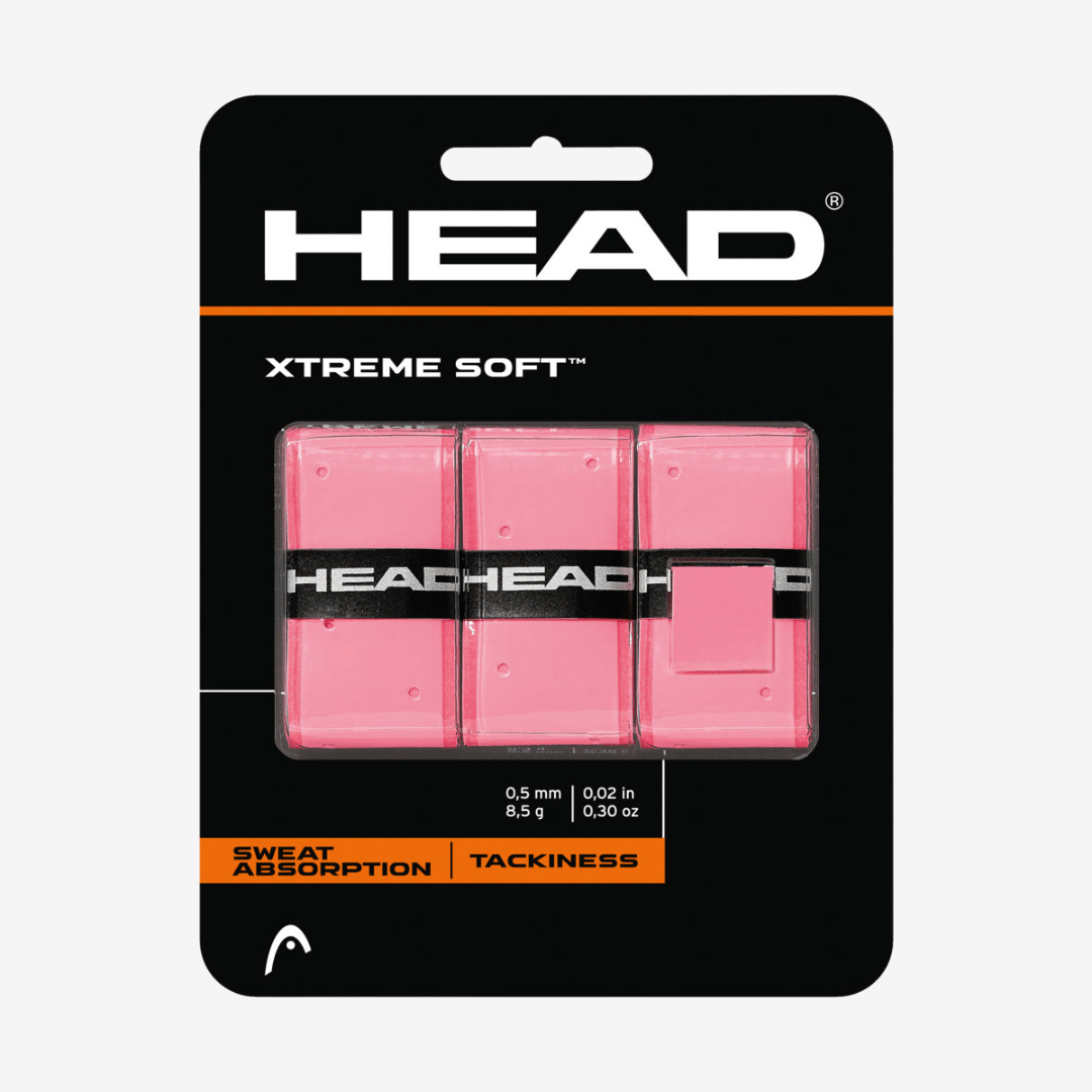 Head Xtreme Soft 3-pack Pink tennis grip