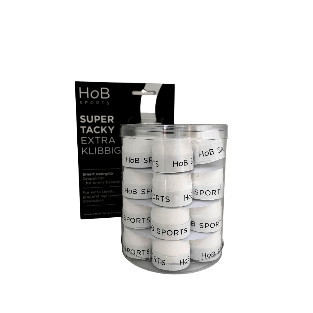 HoB Sports Super Tacky overgrip 24-pak HVID