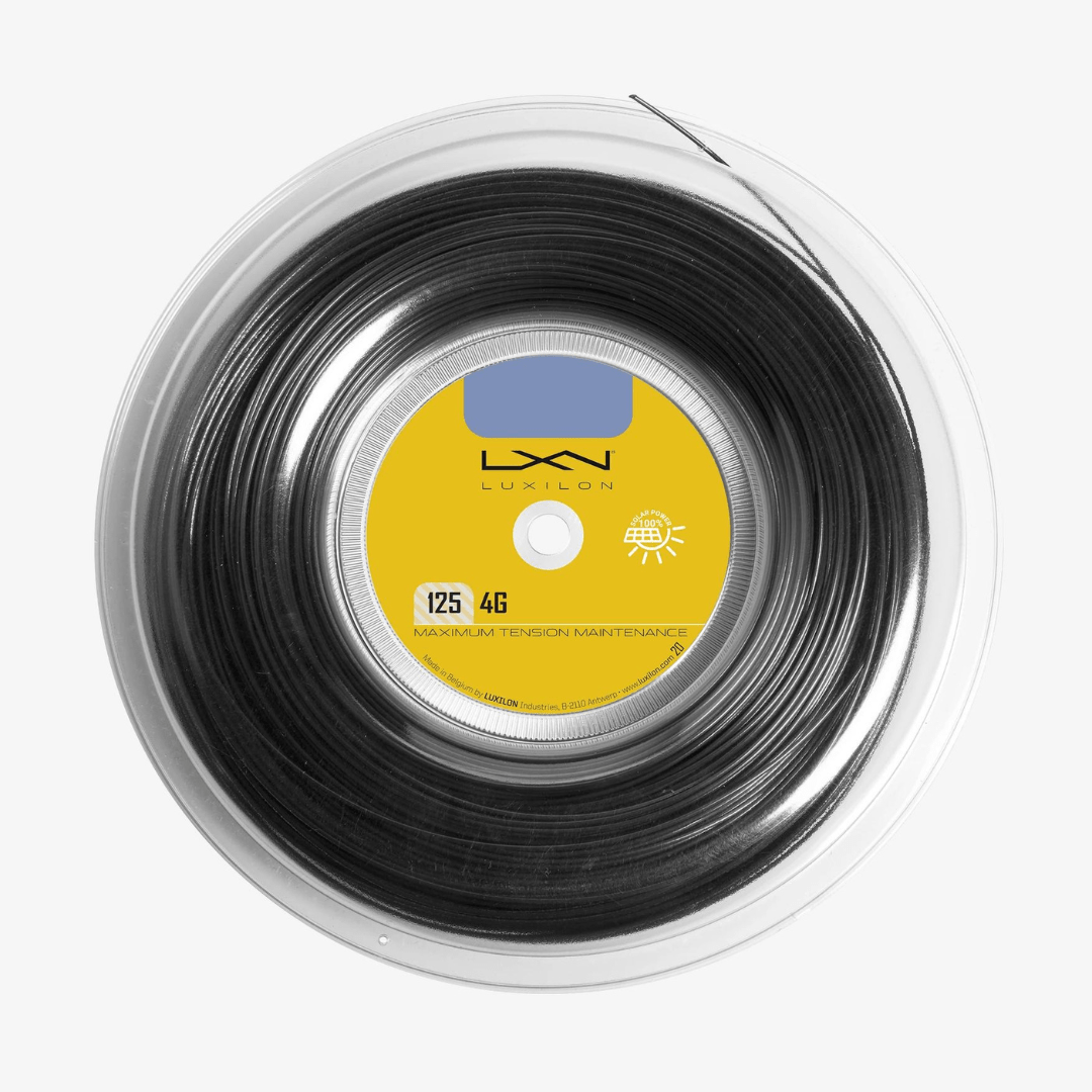 Luxilon 4G Black 1.25mm 200m string reel