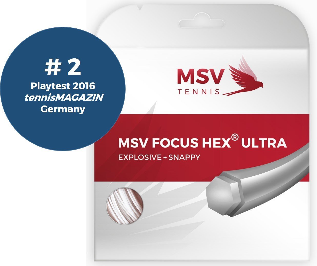 MSV Focus Hex Ultra strengesæt 12m sort