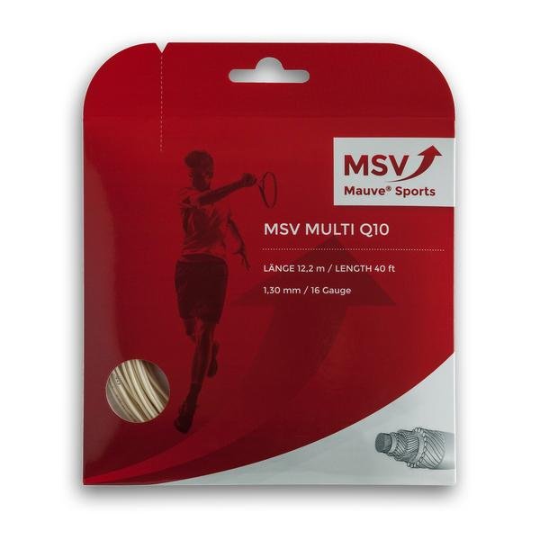 MSV Nylon Multi Q10 1.30mm strängset 12m VIT