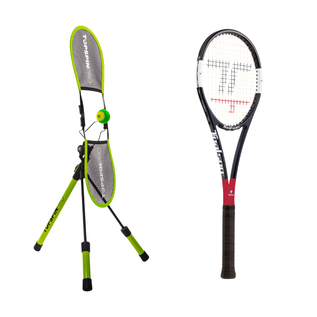 Package TopspinPro + Toalson Sweet Area Racket