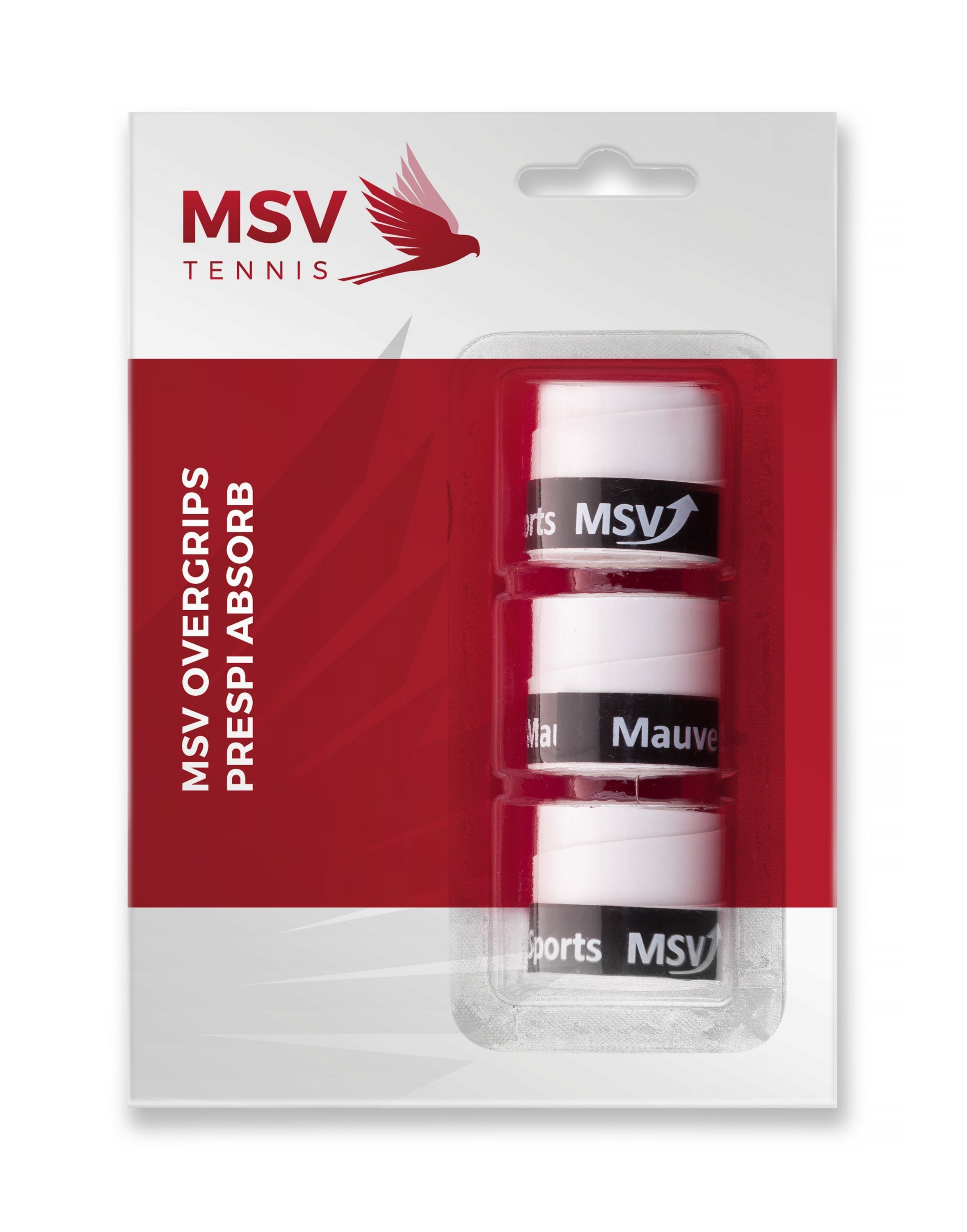 MSV 3-pack Overgrip Prespi Absorb flere farver