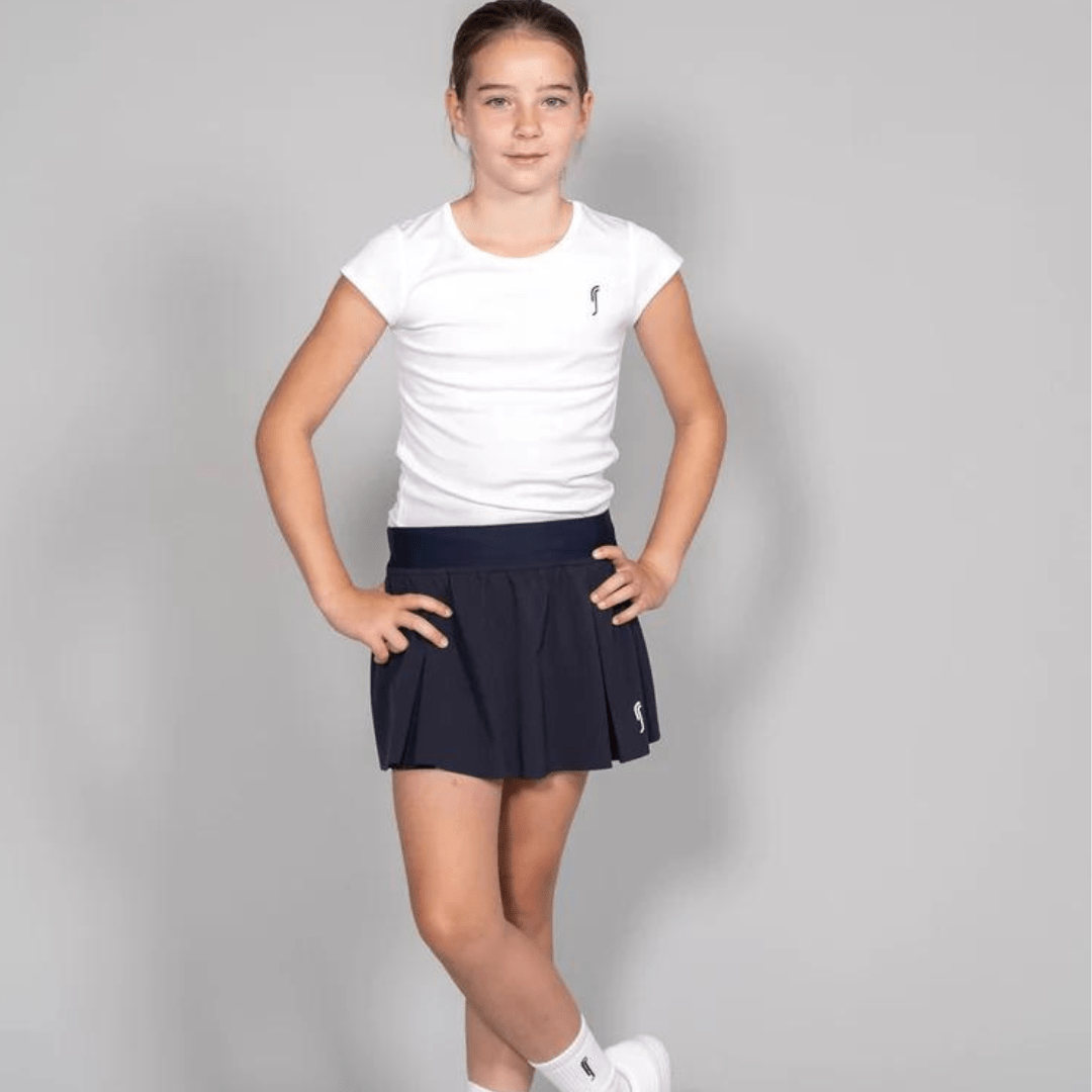 RS Performance Court Skirt til piger Navy nederdel tennis & padel tennis