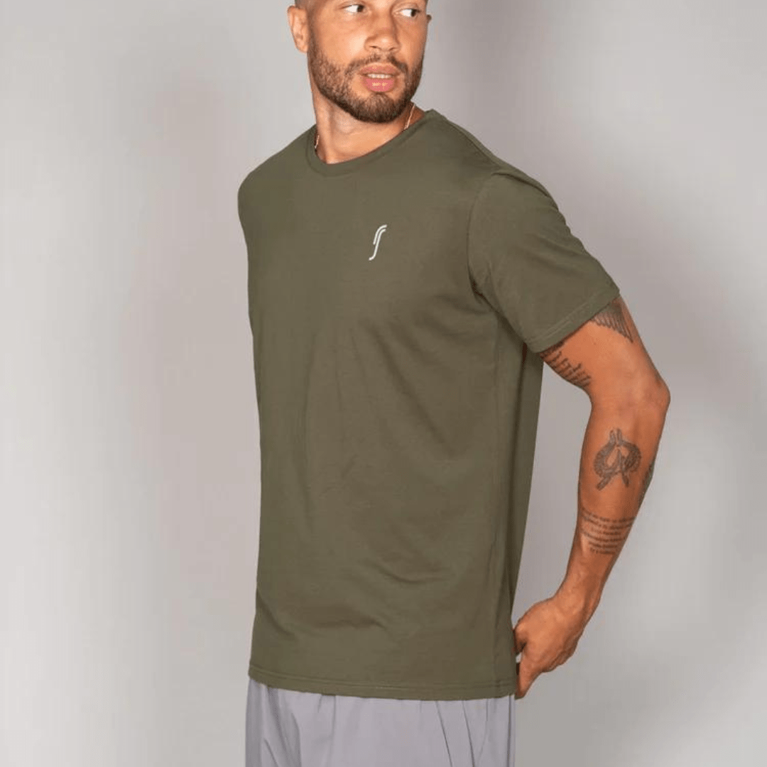 RS Men's Paris Cotton Tee t-shirt man militärgrön