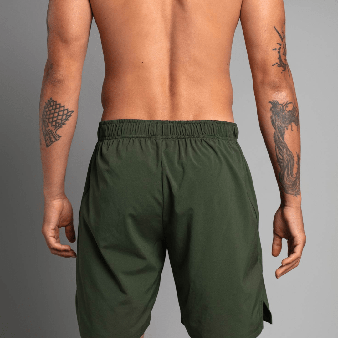 RS Men's Performance Shorts Deep Green