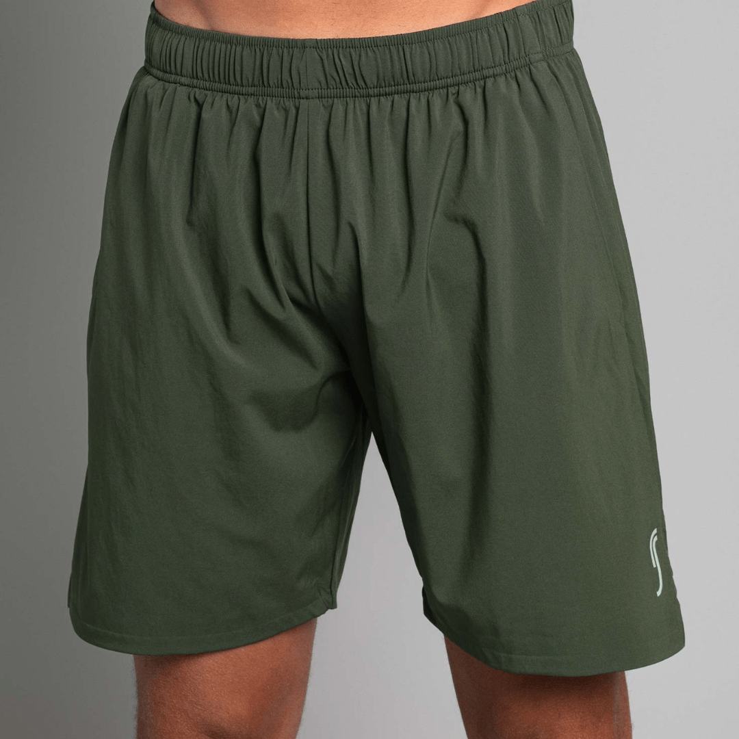 RS Men's Performance Shorts Deep Green