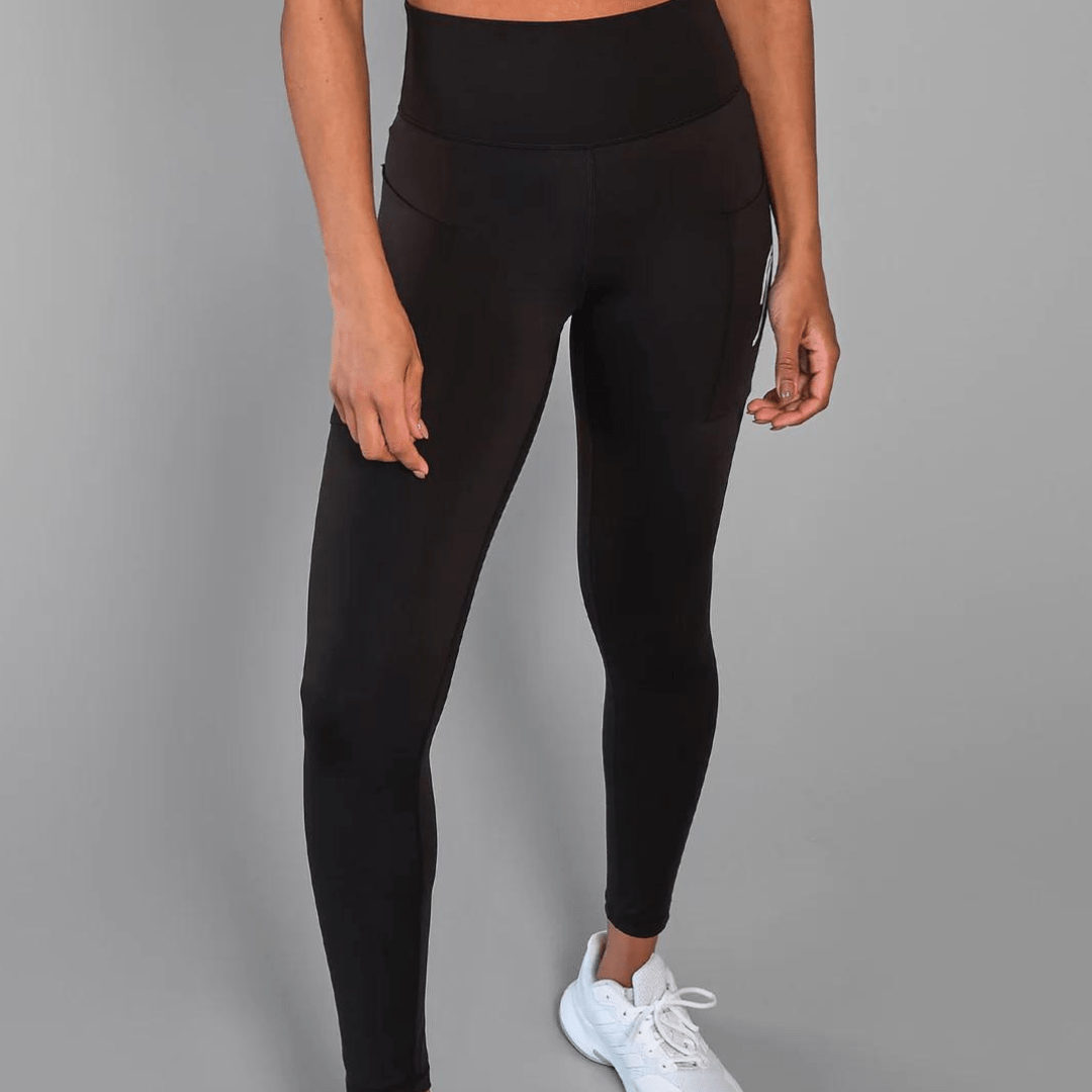 RS Women's Stretch Tech Side Pocket Tights Sort tennis & padel