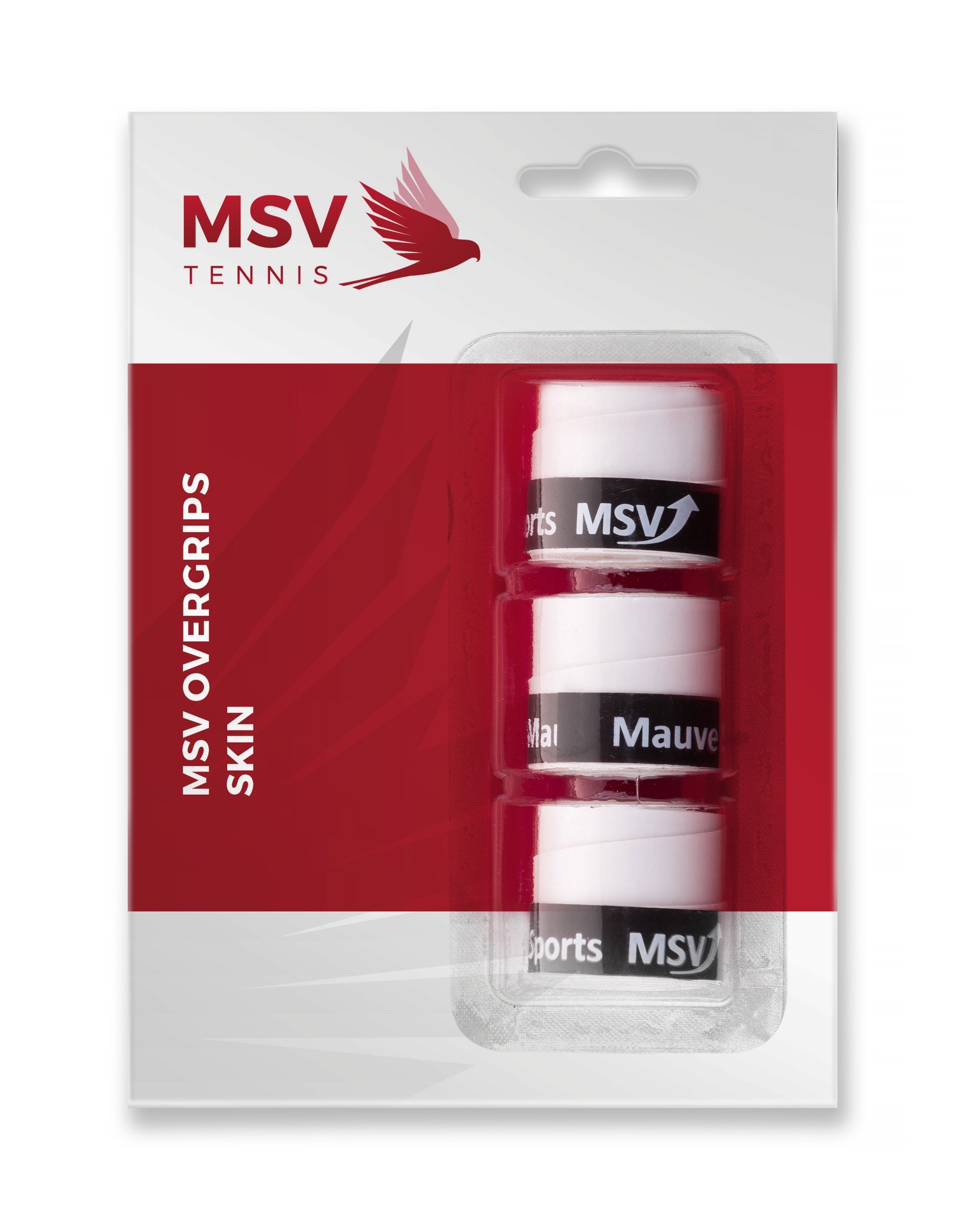 MSV 3-pack Overgrip Skin perforated MULTIPLE COLORS