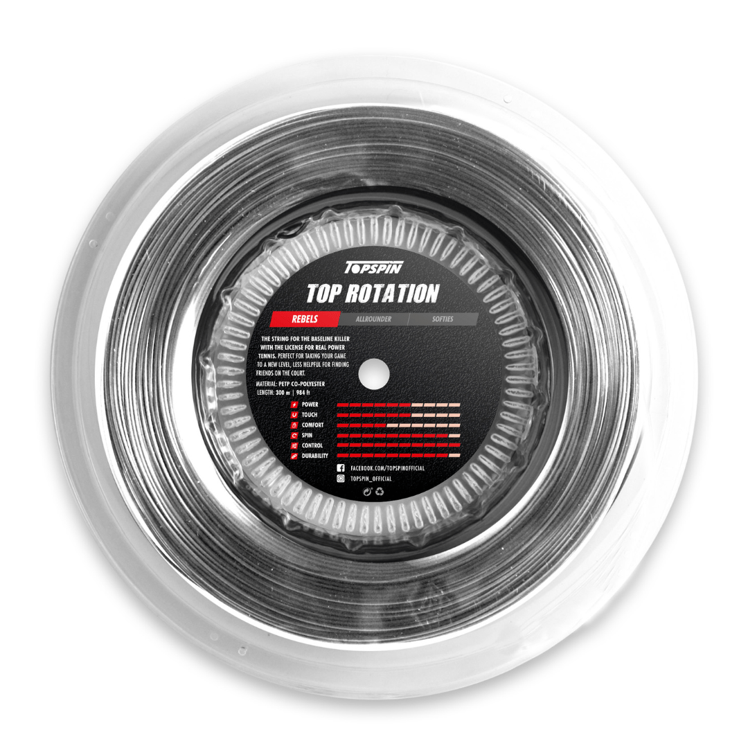 Topspin Top Rotation 1,26mm reel 300m tennis string