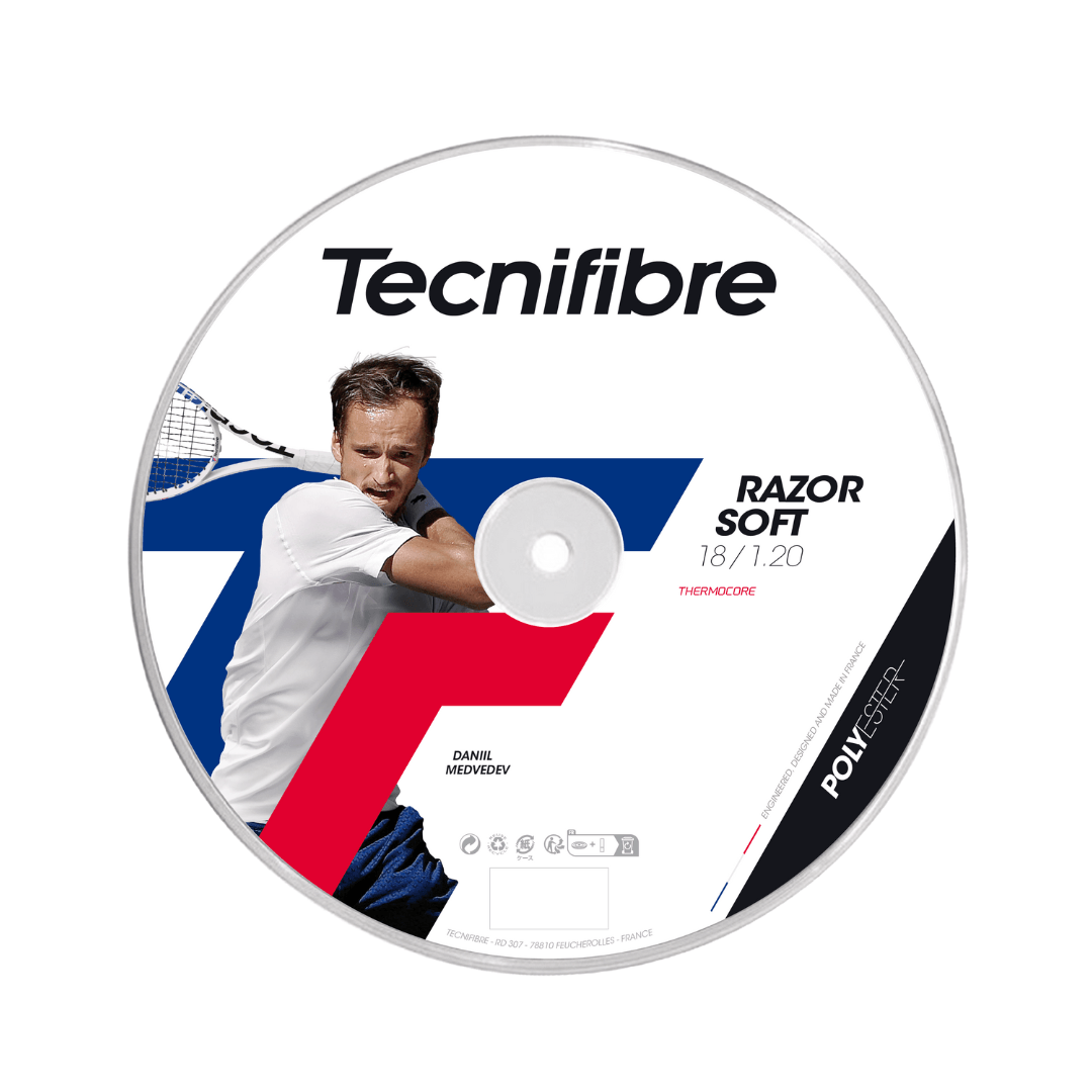 Tecnifibre Razor Soft 1,20mm 200m strängrulle Medvedev sena