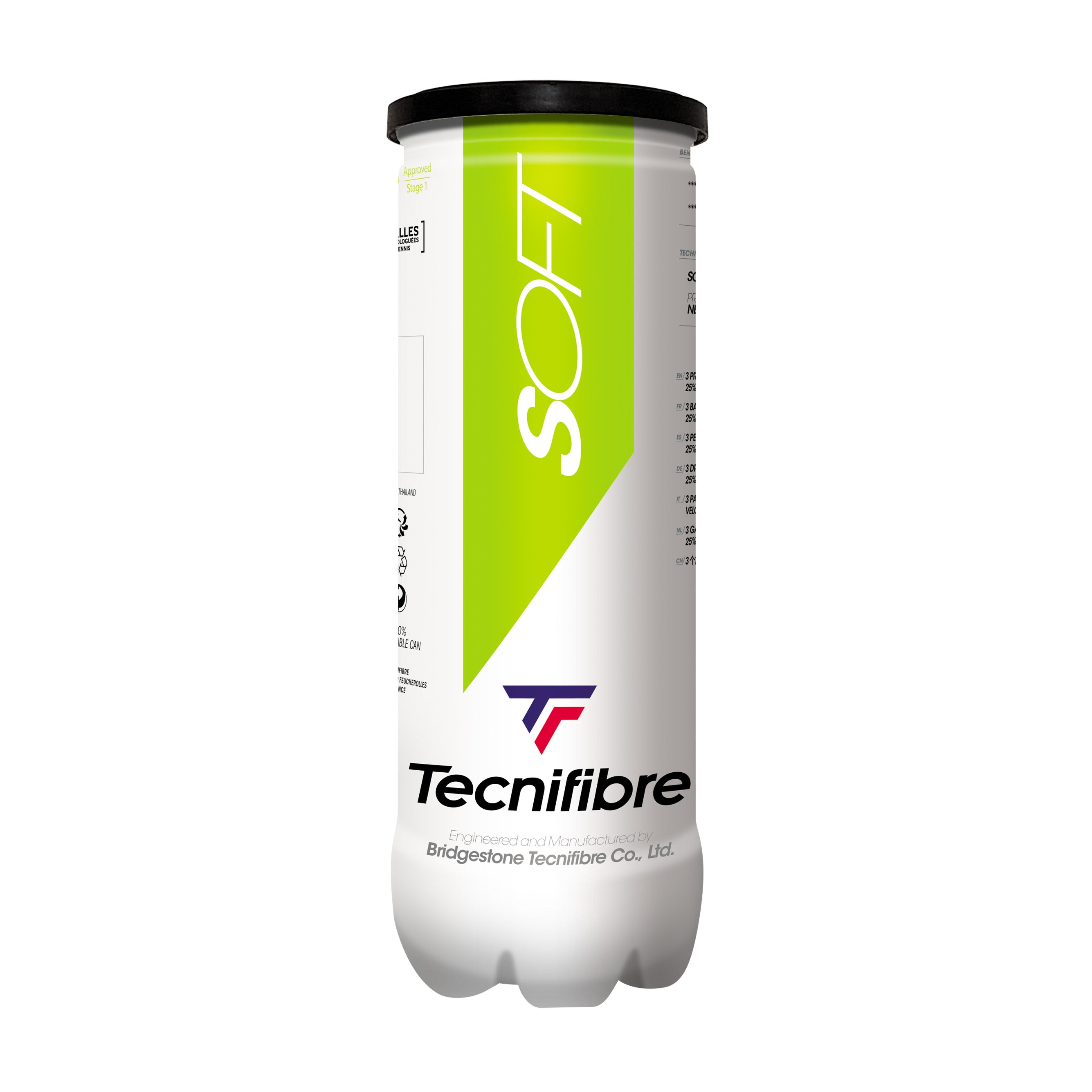 Tecnifibre Soft green tennis ball for kids