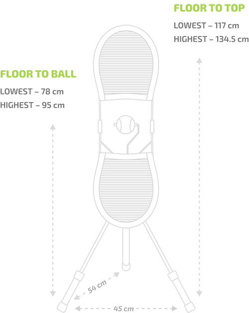 Package TopspinPro + Toalson Sweet Area Racket