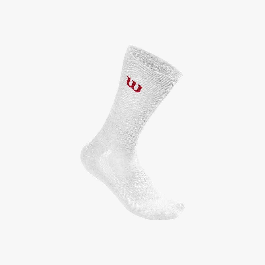 Wilson træningsstrømper Men's Crew Sock hvid