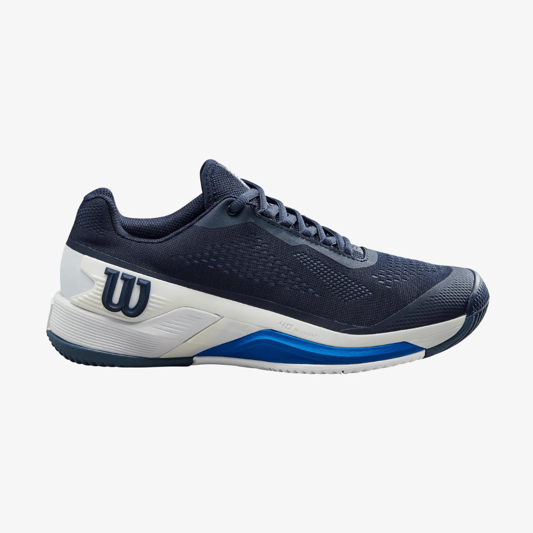 Wilson Rush Pro 4.0 all court tennissko til mænd navy blazer/hvid lapis blue