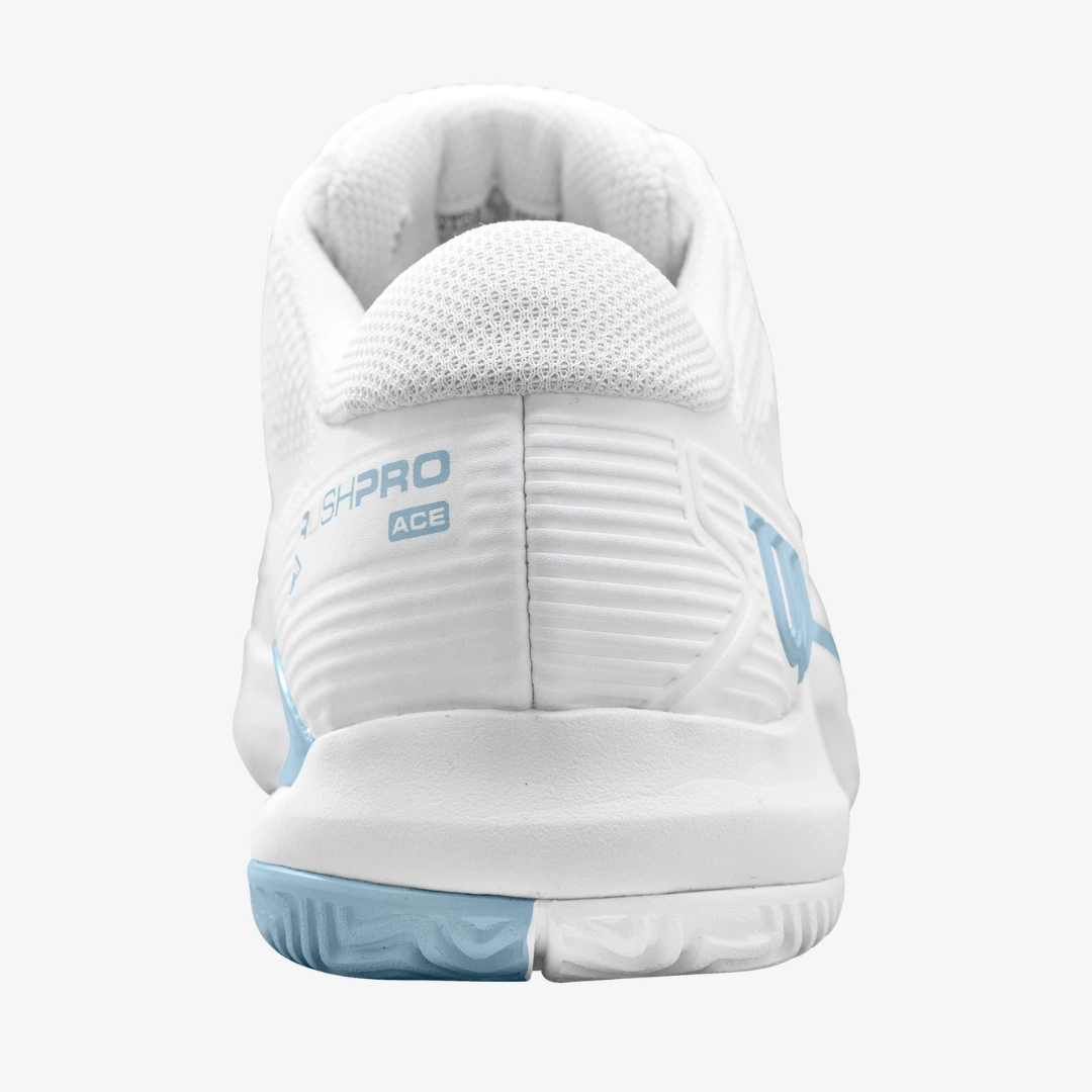 Wilson Rush Pro Ace allround tennis shoes women white/light blue