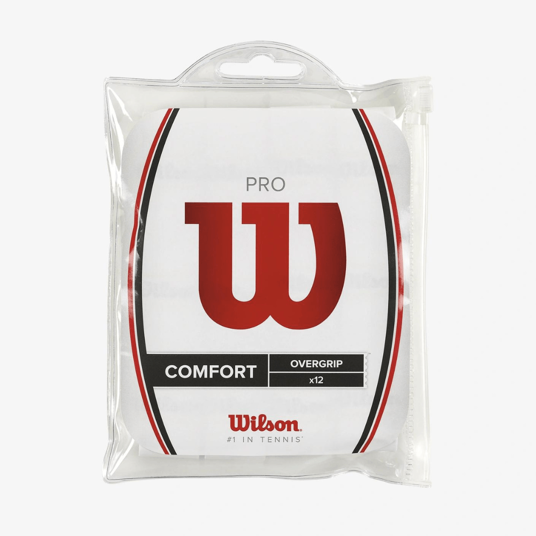 Wilson PRO OVERGRIP hvid 12-pakke