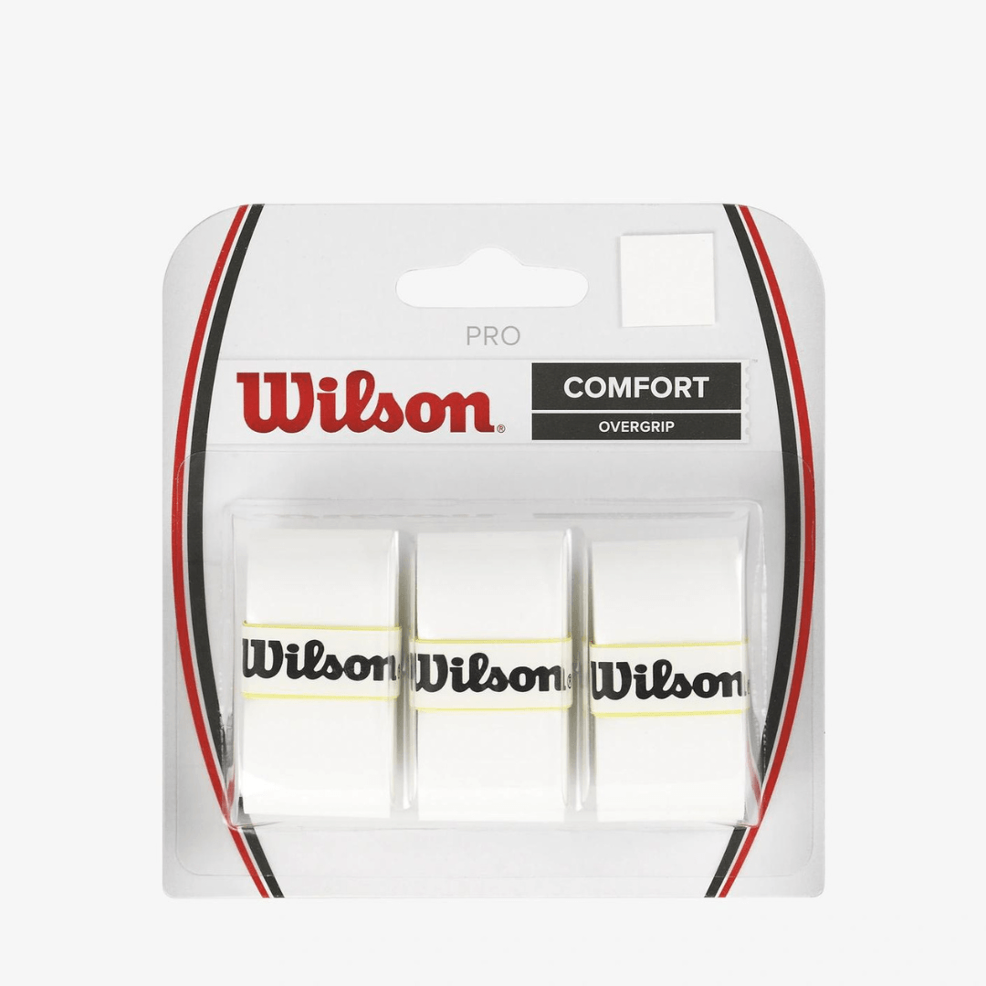 Wilson PRO OVERGRIP hvid 3-pack