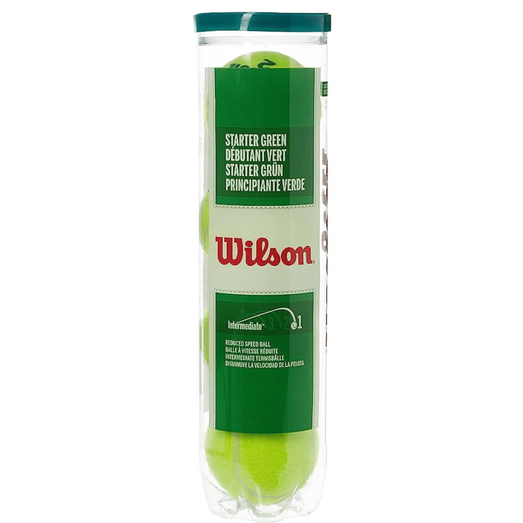 Wilson Starter Green Tennis Ball stage 1 4pack House of Bontin