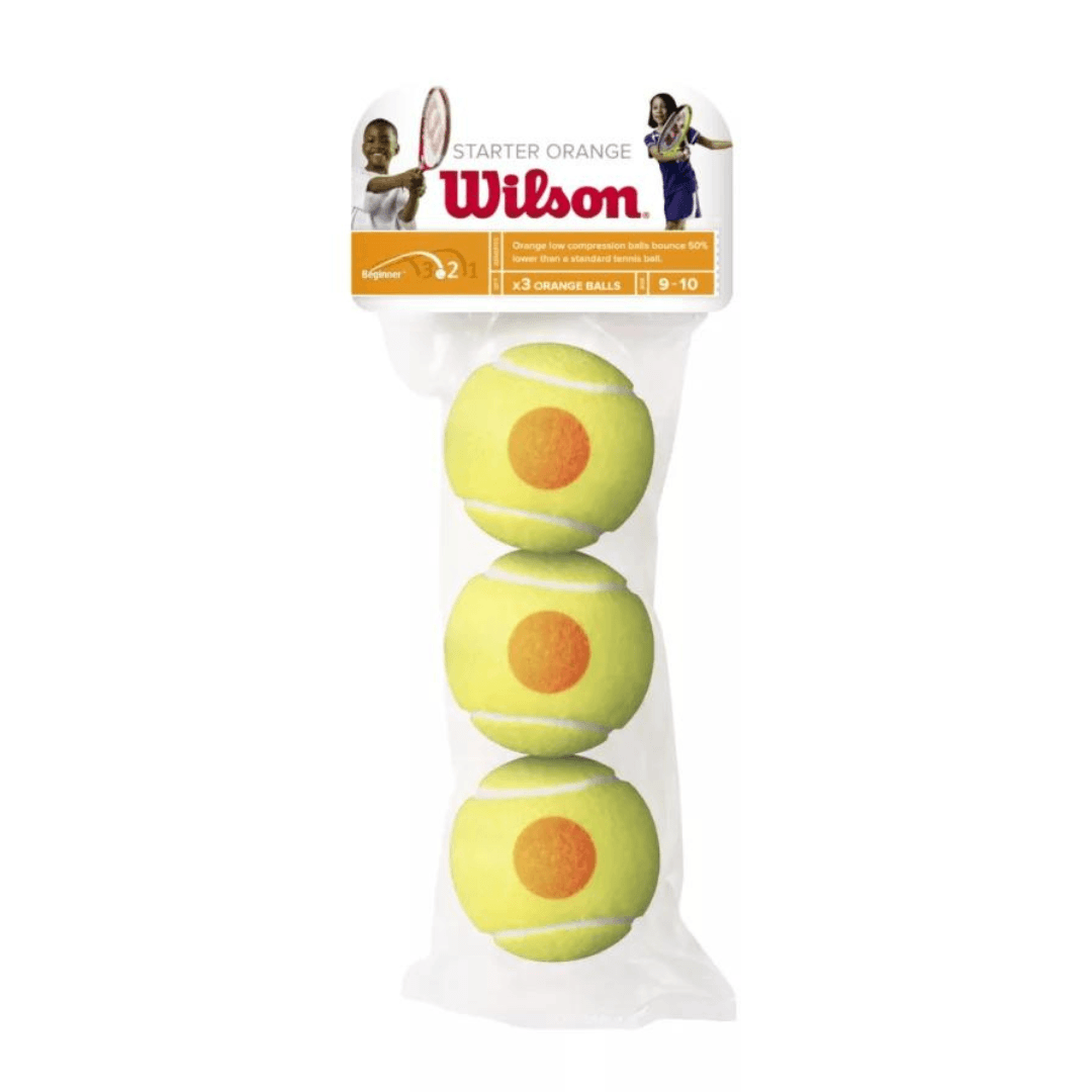 Wilson Starter Tour Orange stage 2 3-pack tennis ball