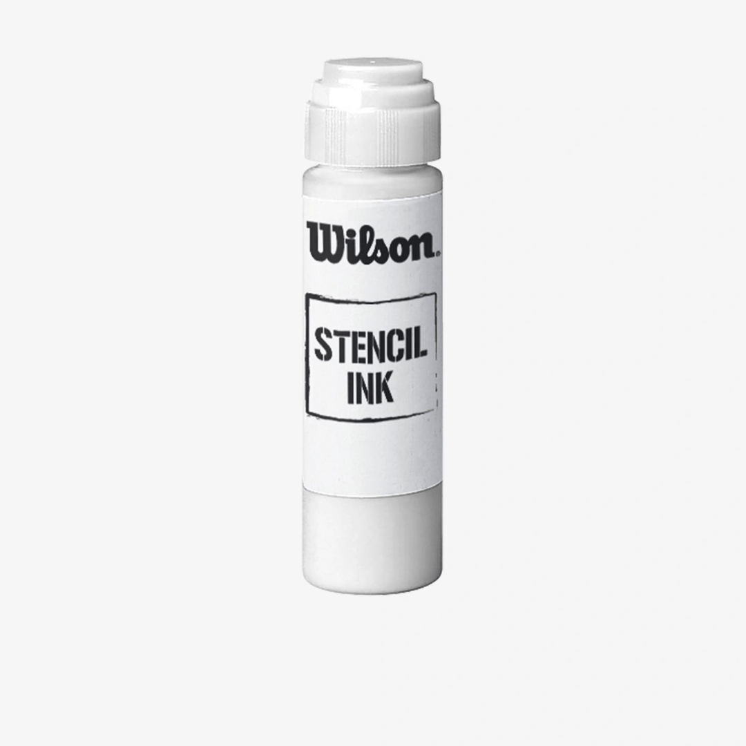 Wilson stencil ink white