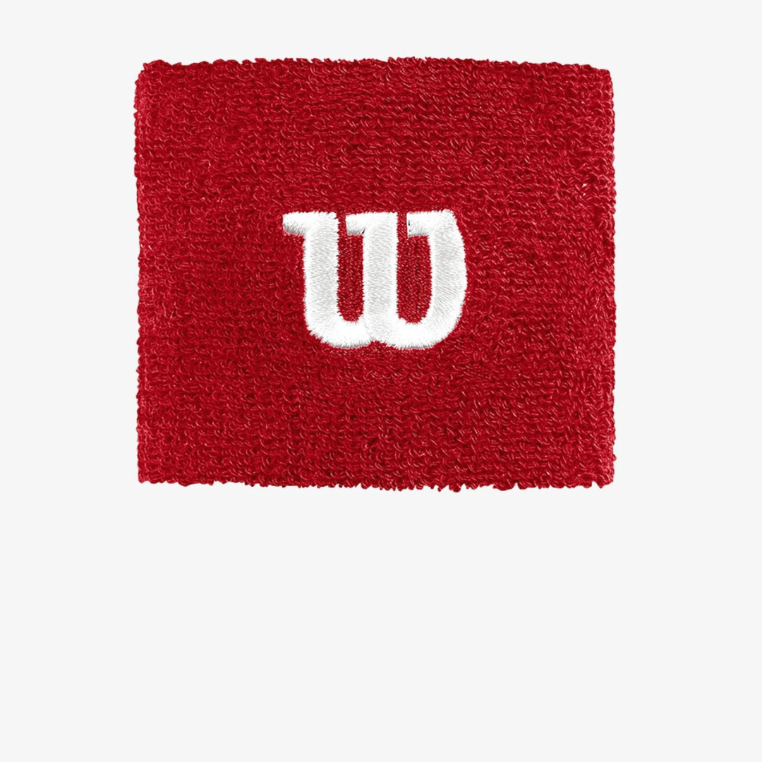 Wilson wristband rødt 2-pack