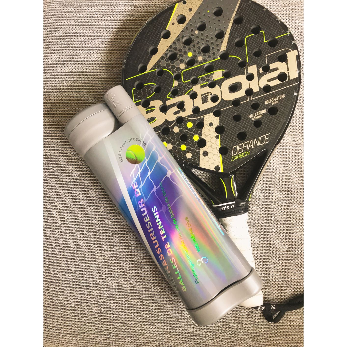 Bounce Tube for tennis and padel